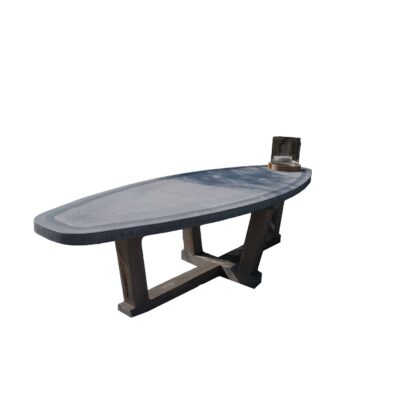 oval top bluestone ferrara korinthia 314x105cm