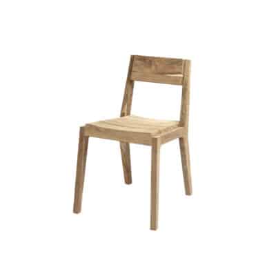 Jules dining chair natural teak outdoor