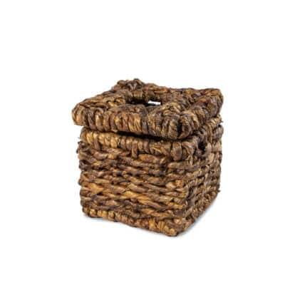 tissue box square abaca